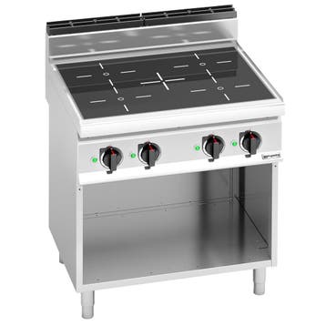 GGM Gastro | Inductiekookplaat - LORENZO 700 - 800x714mm - |, Verzenden, Nieuw in verpakking, Fornuis, Frituur en Grillen