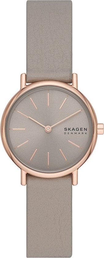 Skagen Signatur Lille SKW3060 Dameshorloge 30 mm - Grijs, Sieraden, Tassen en Uiterlijk, Horloges | Dames, Verzenden, Nieuw