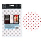Patis Decor Chocolade Transfersheet Hartjes 5st, Verzenden, Nieuw