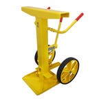 Trailersteun, draagvermogen 40 ton  -  Gele stalen, Verzenden