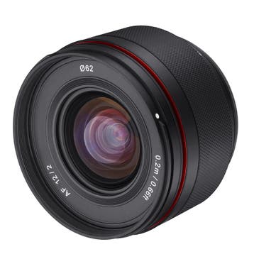 Samyang AF 12mm f/2.0 Canon RF-S, Audio, Tv en Foto, Fotografie | Lenzen en Objectieven, Ophalen of Verzenden, Nieuw, Groothoeklens