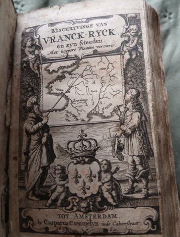 Casparus Commelyn - Beschryvinge van Vranck-Rijck en zyn, Antiek en Kunst, Antiek | Boeken en Bijbels
