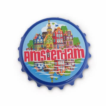 Opener magneet Amsterdam Village, Ophalen of Verzenden, Nieuw