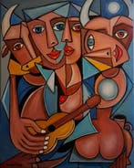 Olena Blinnikova (1963) - OIL PAINTING-Companhia Alegre- NÃO
