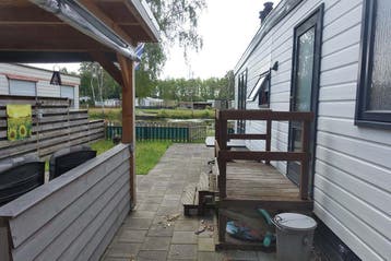 Chalet met EIGEN GROND te koop in Dr. Camping de Otterberg, Chalet, Drenthe