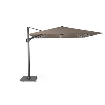 Challenger T2 glow premium parasol 300x300 cm antraciet, Ophalen of Verzenden, Nieuw