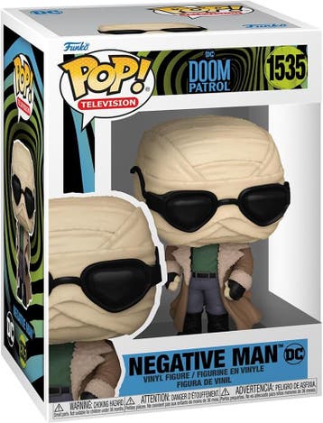Funko Pop! - Doom Patrol Negative Man #1535 | Funko - Hobby, Verzamelen, Verzenden, Nieuw
