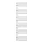 180x50 cm - 900 Watt  - Ecorad Slide - Wit - Handdoekradiato, Doe-het-zelf en Verbouw, Verwarming en Radiatoren, Hoog rendement (Hr)