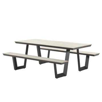 Garden Impressions Sarria picknick set 200 x 90 - donker, Verzenden, Nieuw