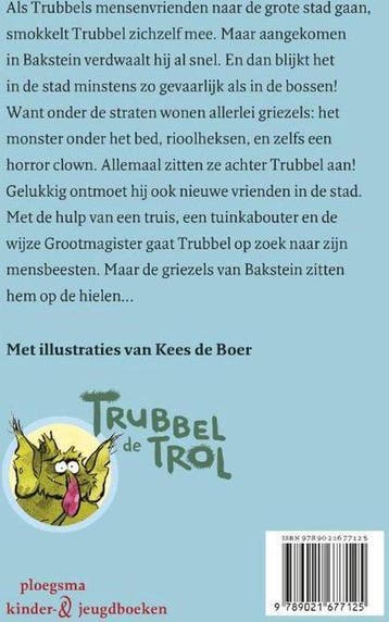Trubbel de trol - De griezels van Bakstein, Ophalen of Verzenden, Nieuw