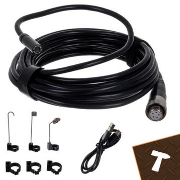 Bigstren Endoscoop inspectiecamera 5 meter met LED verlic..., Ophalen of Verzenden, Nieuw