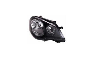Koplamp Rechts H7 + H1 Zwart GTI Geschikt Voor Polo 9N3 2..., Auto-onderdelen, Verlichting, Ophalen of Verzenden, Nieuw, Volkswagen