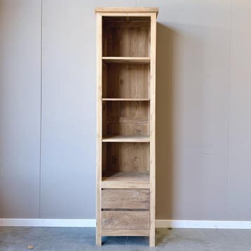Hoge moderne boekenkast, Huis en Inrichting, Ophalen of Verzenden, Nieuw