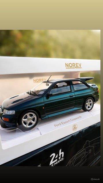 Norev 1:18 - Modelauto - Ford Escort Cosworth - Norev, Nieuw