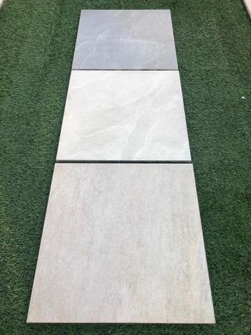 tuintegels terrastegel tegels 60x60x3 actie 33.50 euro p/m2, Nieuw, Keramiek, 10 m² of meer, Terrastegels