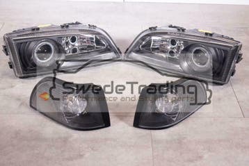 Volvo V70 / S70 /C70 Heldere Zwarte koplampen Xenon Styling, Auto-onderdelen, Verlichting, Ophalen of Verzenden, Nieuw, Volvo