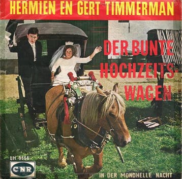 vinyl single 7 inch - Hermien En Gert Timmerman - Der Bun..., Verzenden, Zo goed als nieuw, 7 inch, Nederlandstalig