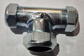BONFIX Knel C-staal 109 verloop T-stuk 22 x 28 x 22 mm, Ophalen of Verzenden, Nieuw