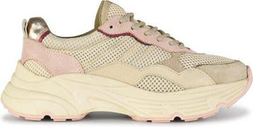 PS Poelman TOKIO Dames Sneakers - Beige Multi - Maat 38, Verzenden, Nieuw