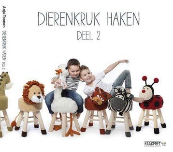 Dierenkruk Haken Deel 2 - Haakpret Anja Toonen - Digitaal, Ophalen of Verzenden, Nieuw