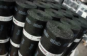 ACKTIE dakleer brandrol 4mm toplaag 5 meter voor 19,83 ex, Ophalen, Overige materialen, Zwart, Nieuw