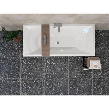 Sphinx Terrazzo Vloertegel - 75x75 cm - Mat Zwart, Ophalen of Verzenden, Nieuw