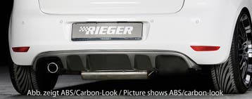 Rieger diffuser | geschikt voor VW Golf 6 VI 2008-2012 | ABS, Auto-onderdelen, Verzenden, Nieuw, Volkswagen