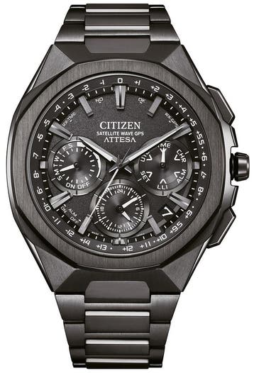 Citizen CC4105-69E Attesa Satellite Wave GPS horloge, Overige materialen, Verzenden, Nieuw, Polshorloge