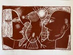 Corneille (1922-2010) - Untitled, Antiek en Kunst
