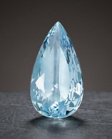 Aquamarijn - 8.34 ct - International Gemological Institute, Nieuw