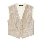 Pennyblack • goud zilveren gilet Breda • 36 (IT42), Bruin, Verzenden, Nieuw, Pennyblack