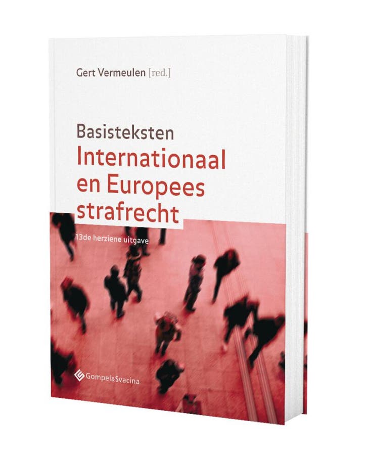 Basisteksten Internationaal en Europees strafrecht /, Boeken, Overige Boeken, Zo goed als nieuw, Verzenden