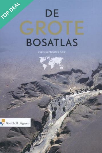 De grote bosatlas, 9789001120351, Boeken, Verzenden, Zo goed als nieuw, HBO