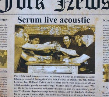 Scrum - Live Acoustic - CD, Ophalen of Verzenden, Nieuw in verpakking