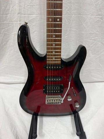 R.G.Design - S-Style Bordeaux Burst HSS - - Elektrische, Nieuw