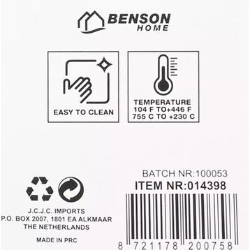 Benson Ronde siliconen pannenonderzetter - hittebestendig..., Ophalen of Verzenden, Nieuw