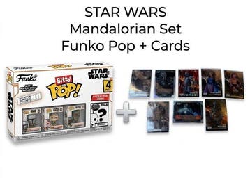 Funko - Figuur - Star Wars: Mandalorian Set Funko Pop +