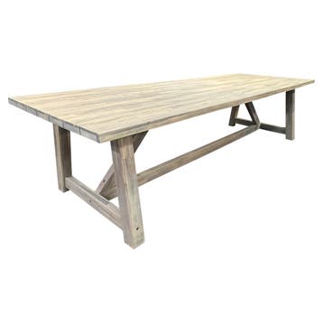 Taranto Ravello dining tuinset 250x100xH76 cm 7 delig rope, Tuin en Terras, Tuinsets en Loungesets, Ophalen of Verzenden, Nieuw