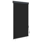 vidaXL Rolgordijn voor buiten 80x250 cm antraciet, Verzenden, Nieuw
