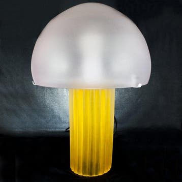 Murano - Attr. Cenedese - Tafellamp - Muranoglas - Fungo, Antiek en Kunst