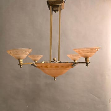 hanglamp 272 Refurbished, Ophalen, Zo goed als nieuw, Overige materialen, Art Deco - Art Nouveau - Jugenstill