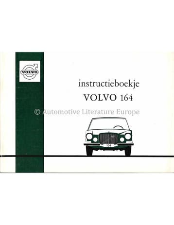 1971 VOLVO 164 INSTRUCTIEBOEKJE NEDERLANDS, Auto diversen