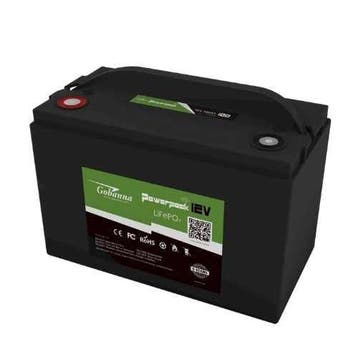 Accu LiFePO4 100Ah 12V Gobanna Powerpack, Caravans en Kamperen, Ophalen of Verzenden, Nieuw