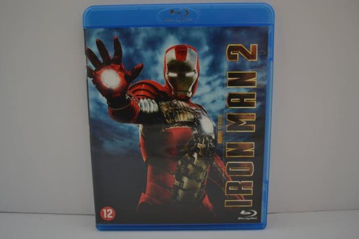 Iron Man 2 (BLU-RAY), Cd's en Dvd's, Dvd's | Overige Dvd's, Zo goed als nieuw, Verzenden