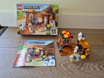 LEGO Minecraft De Handelspost 21167, Zo goed als nieuw, Complete set, Lego, Minecraft