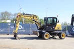 Veiling: Wielgraafmachine Yanmar B95W Diesel 74.4kW 2021, Zakelijke goederen, Ophalen, Graafmachine