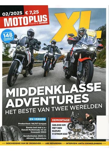 Motoplus XL - 02 2025, Verzenden, Nieuw, Sport en Vrije tijd