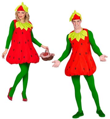 Aardbei Kostuum Volwassenen, Kleding | Dames, Ophalen of Verzenden, Nieuw