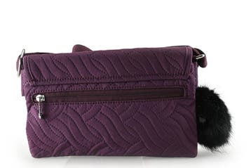 Kipling Schoudertas Paars, Verzenden, Zo goed als nieuw, Paars
