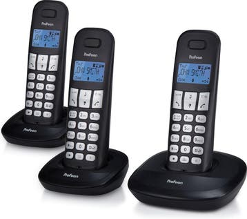 Huistelefoon senioren - Senioren telefoon - Vaste lijn - Zwa, Verzenden, Zo goed als nieuw